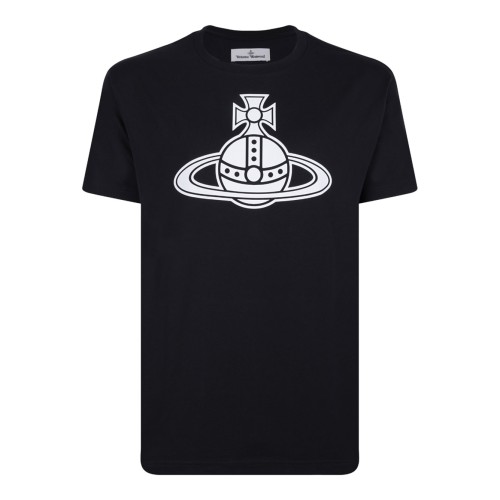 Black Logo Print T-Shirt