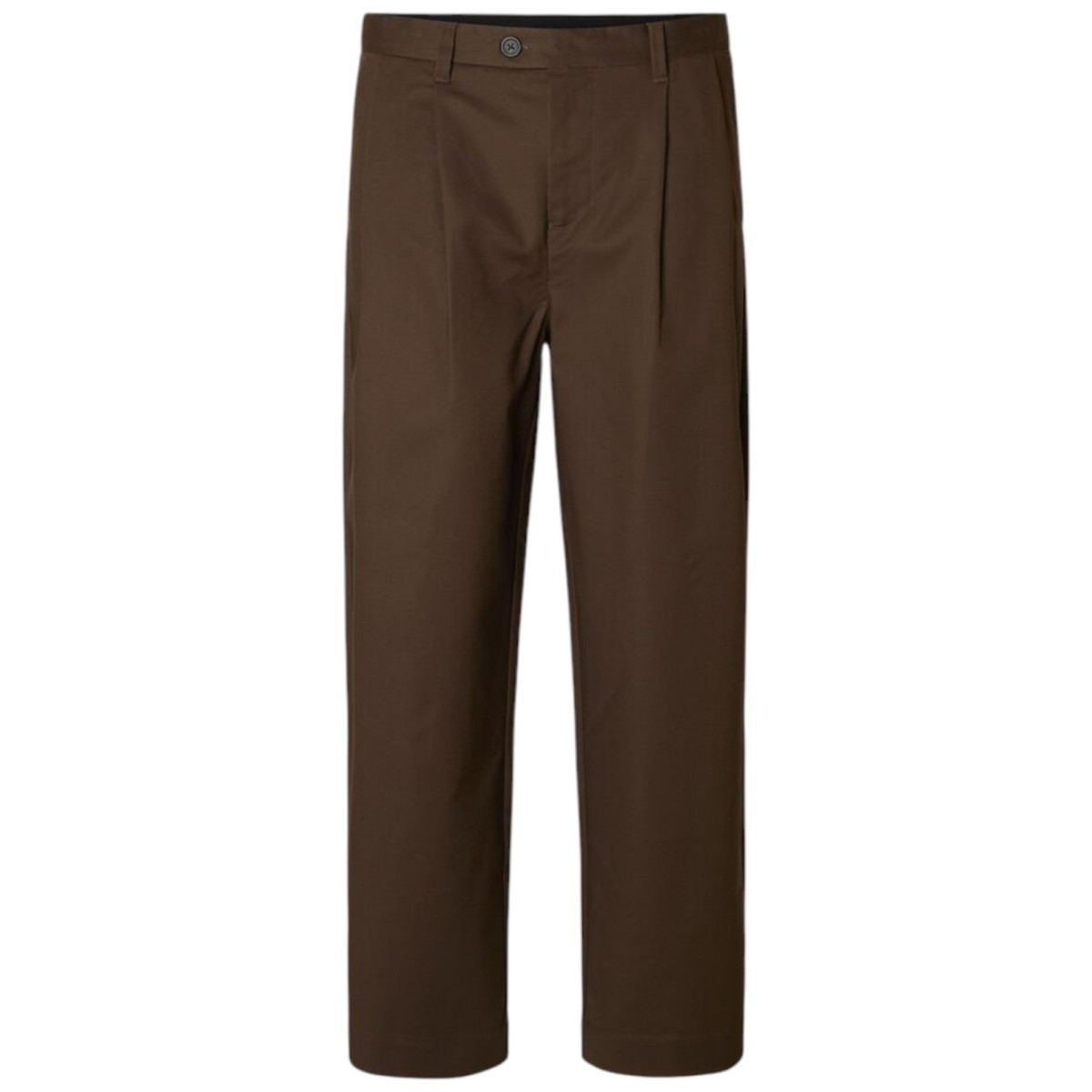 Pleated Wide Leg Trousers