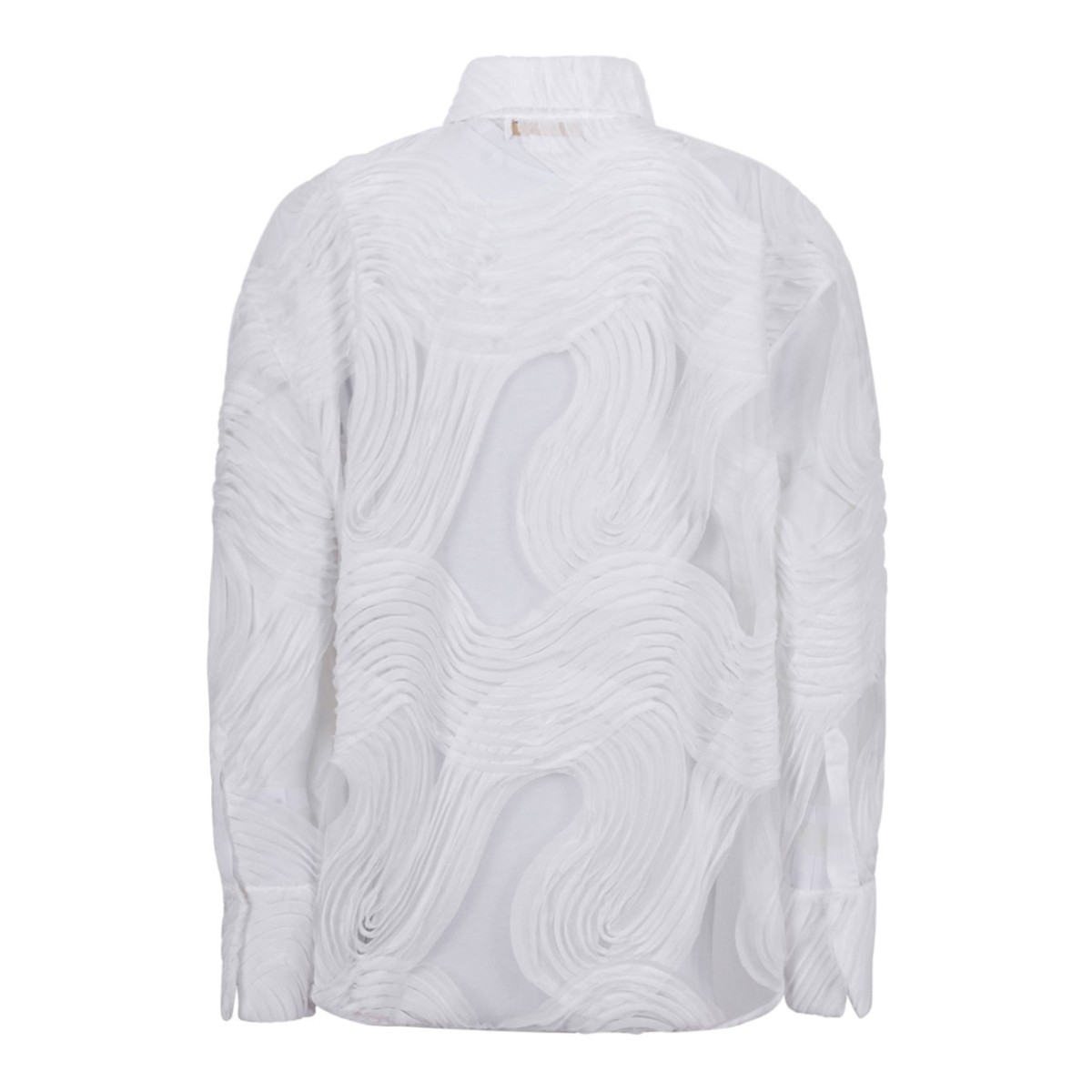 White Semi-Sheer Shirt