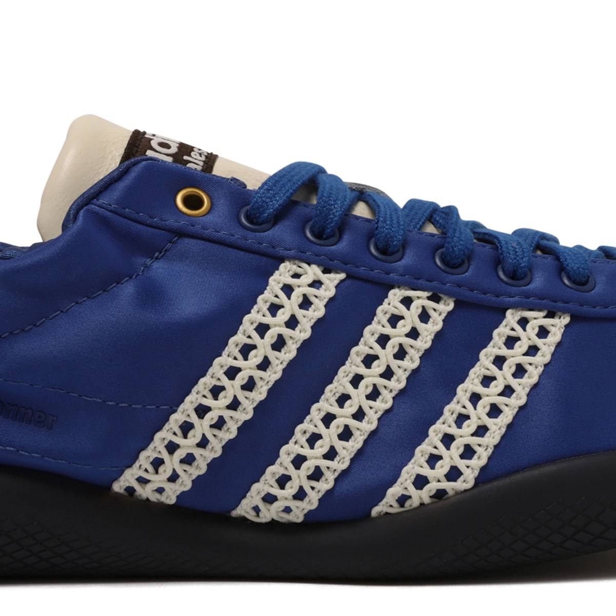 Blue Lace Stripes Sneakers