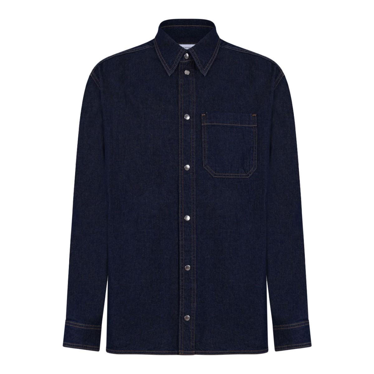 Indigo Blue Oversized Shirt
