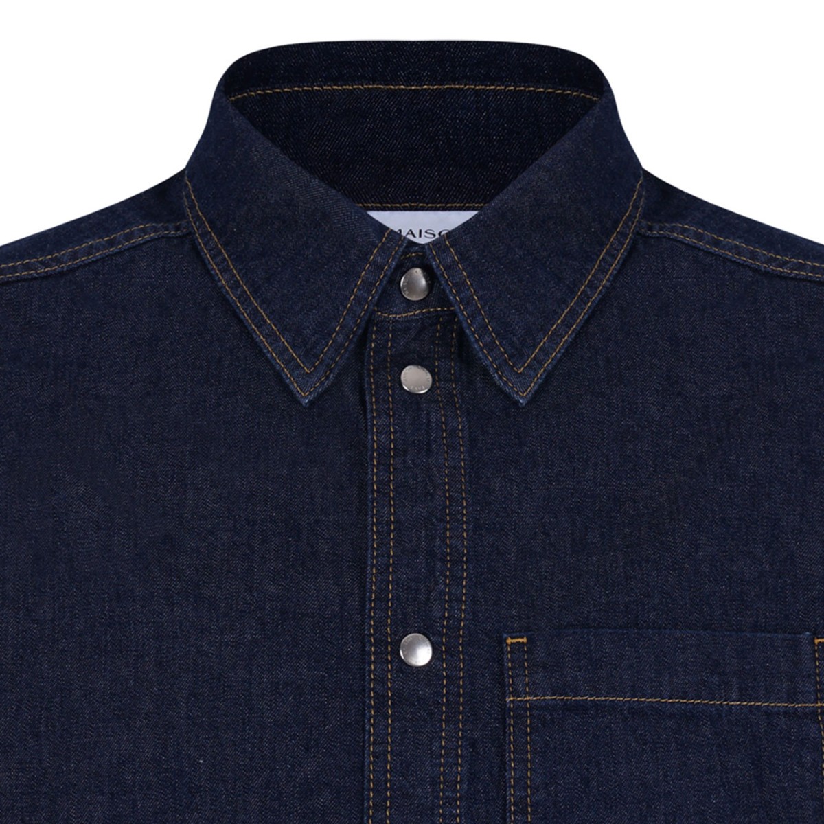 Indigo Blue Oversized Shirt