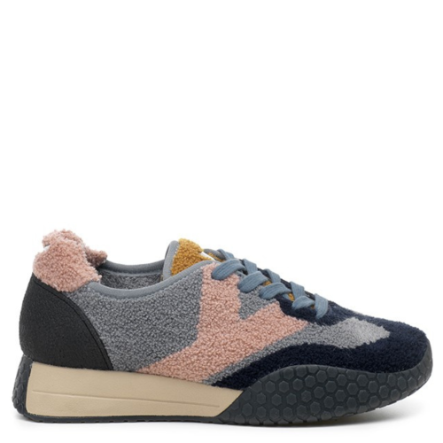Navy and Grey KW 9724 Sneakers