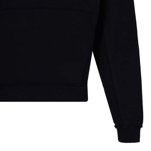 Black Hoodie With Logo