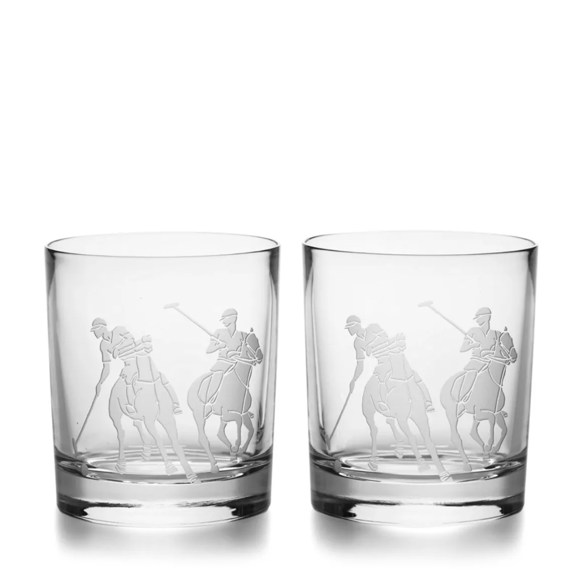 Set of 2 Garrett Double Old Fashioned Glasses