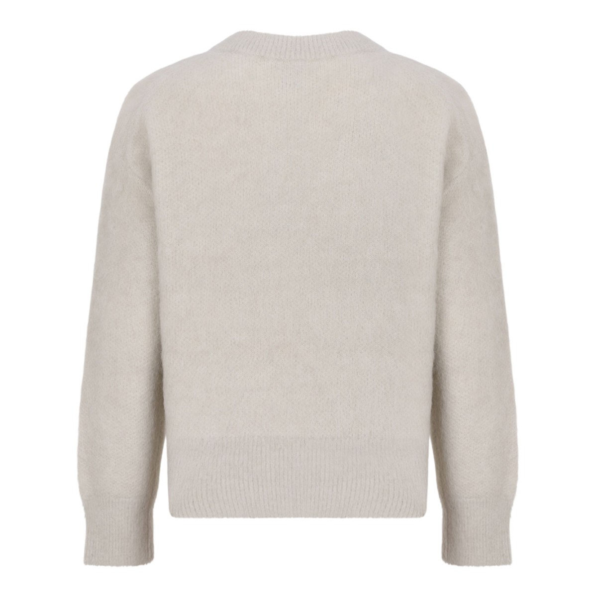 Pelican Beige Logo Sweater