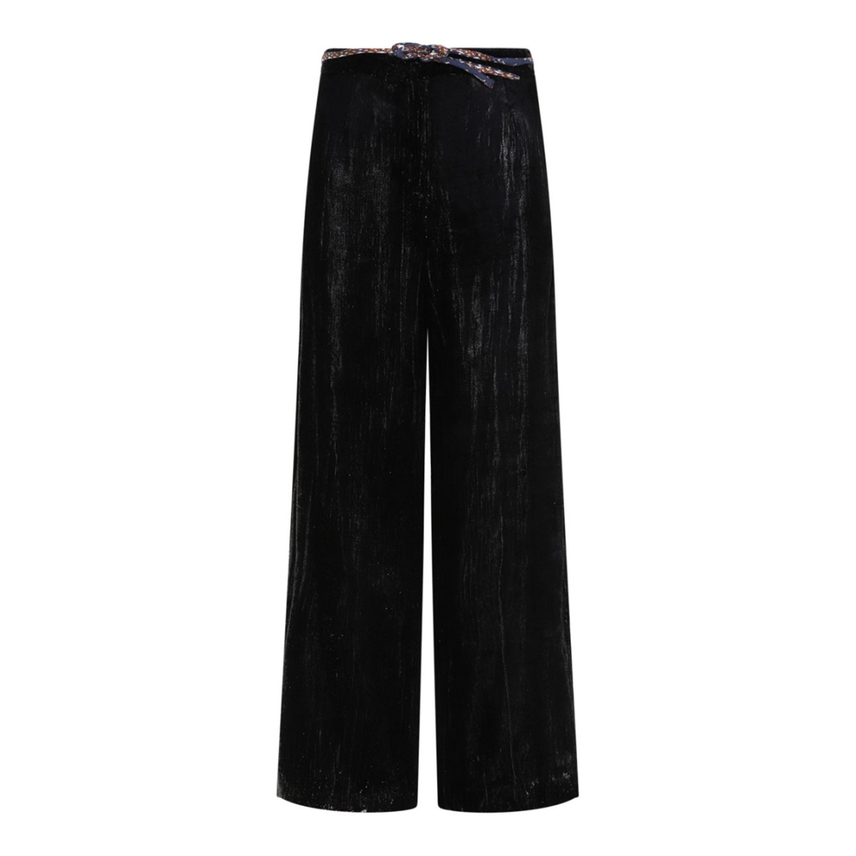 Black Velvet Trousers