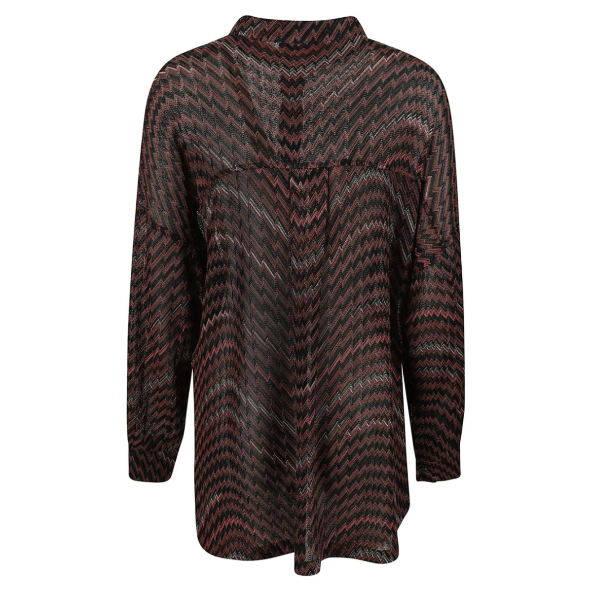 Multicolour Chevron Pattern Blouse