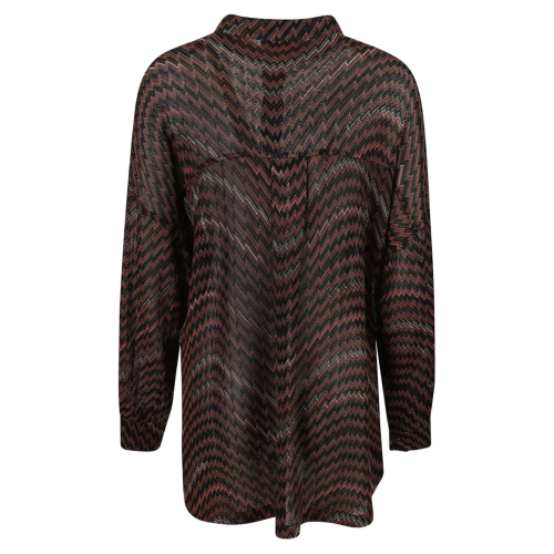 Multicolour Chevron Pattern Blouse