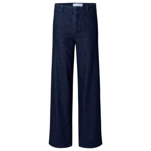 Dark Blue High Waisted Jeans