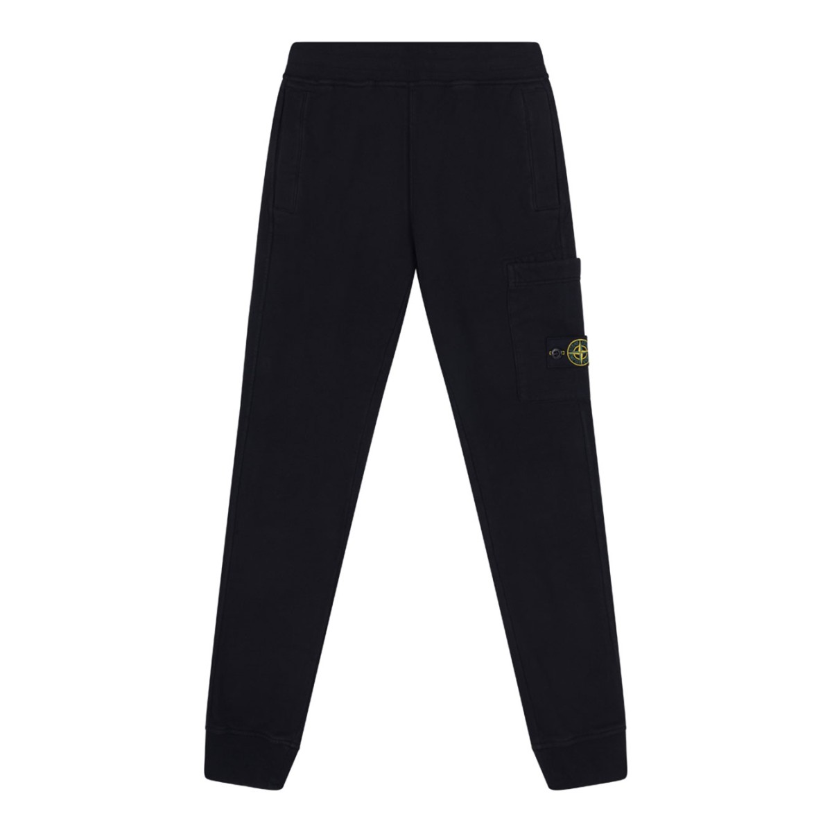 Black Trousers with Compass Application
