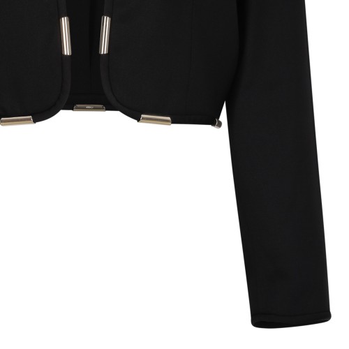 Black Cropped Jacket