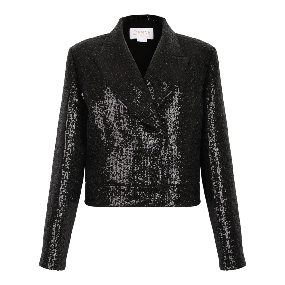 Black Sequinned Blazer