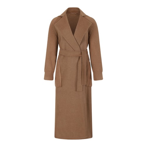 Camel Dressing Gown Coat