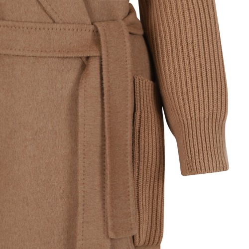 Camel Dressing Gown Coat