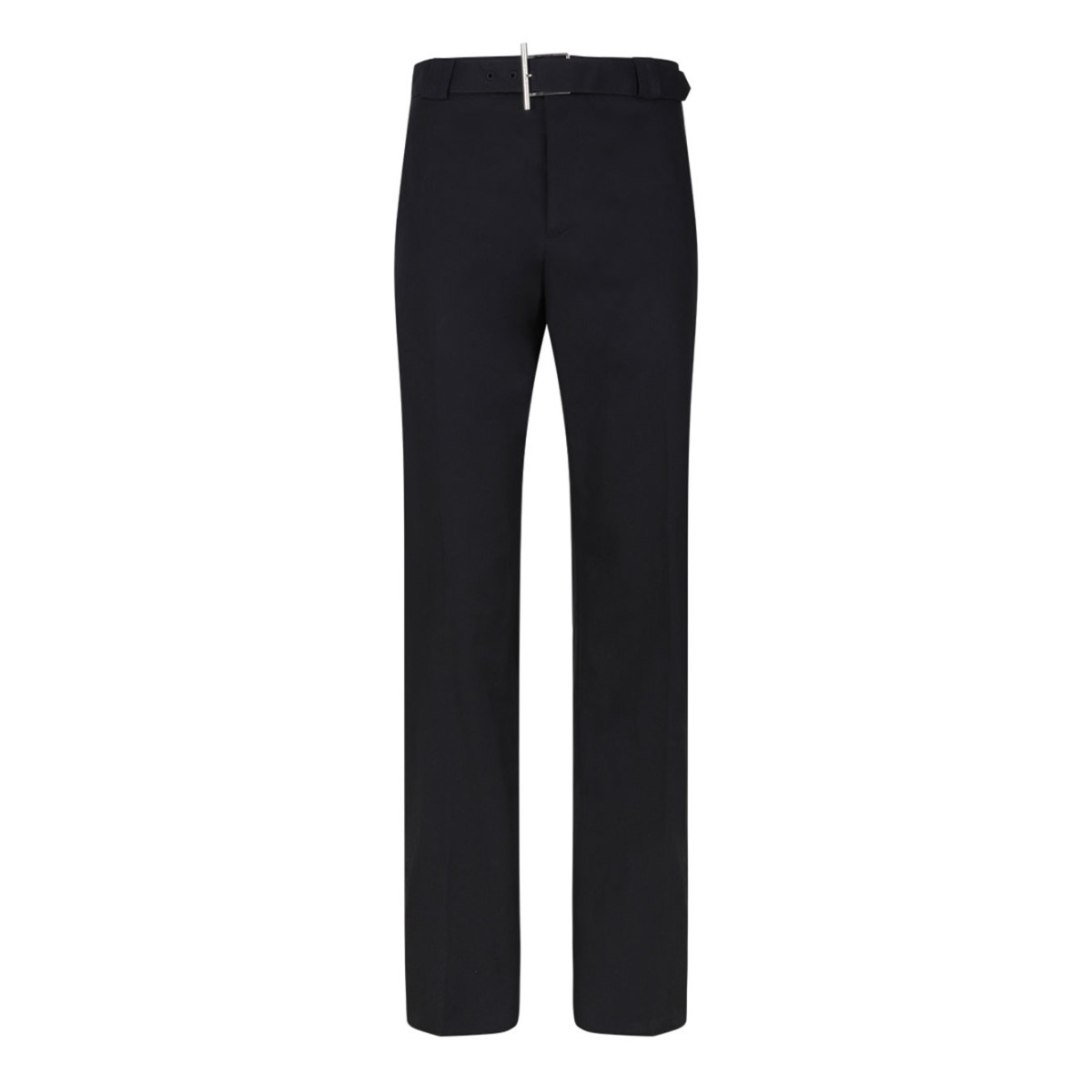 Black T-Bar Belted Pants