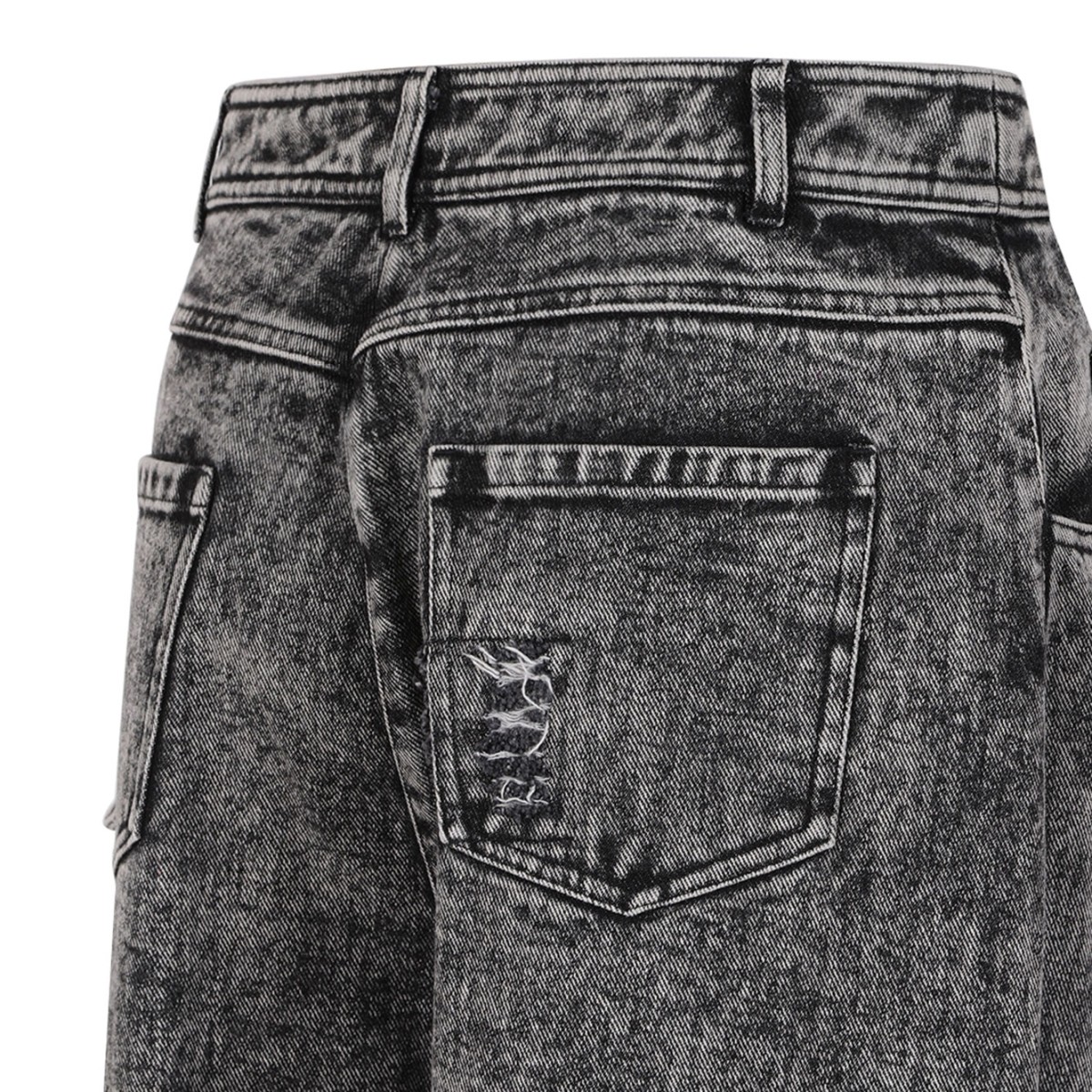 Dark Grey Denim Jeans