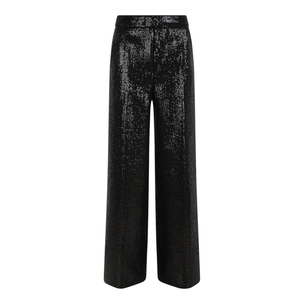 Black Sequinned Trousers