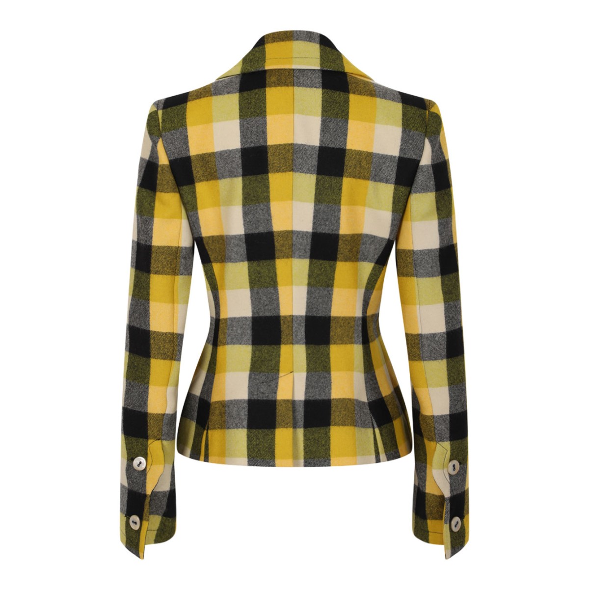 Yellow Georgia Blazer Jackets