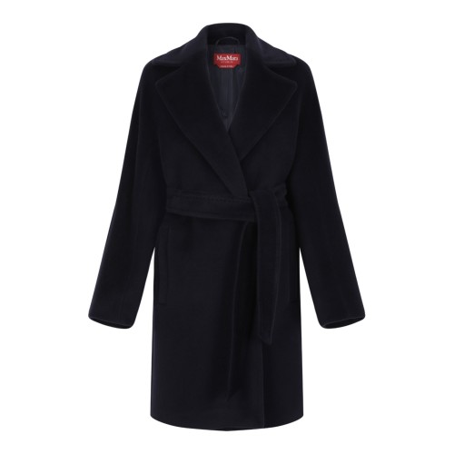 Blue Beaver Wool Dressing Gown Coat