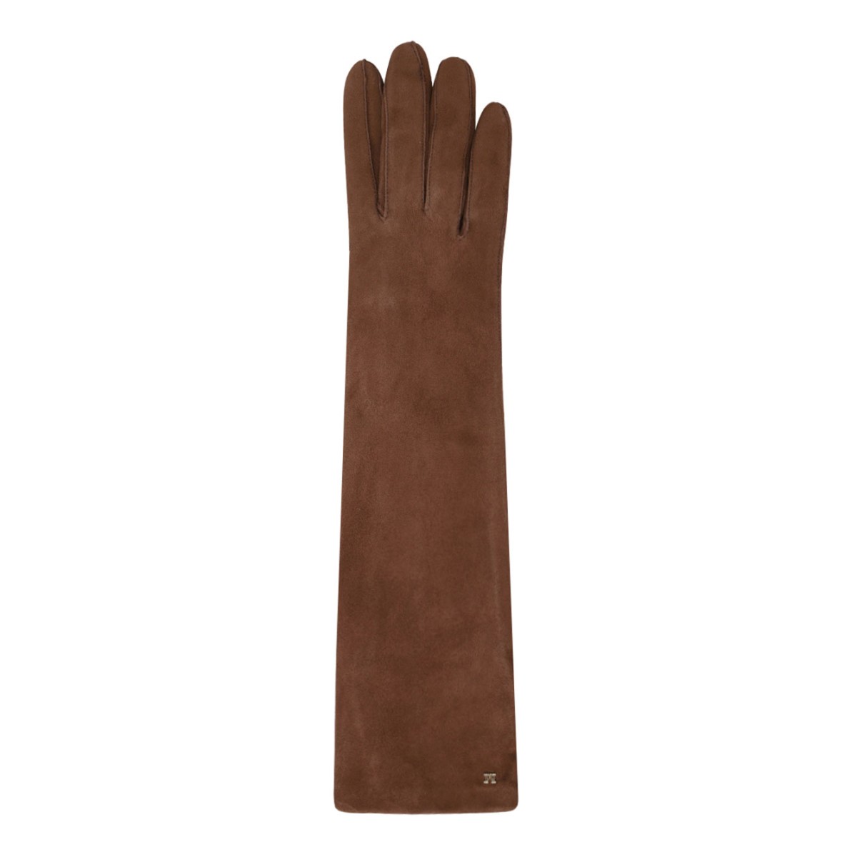 Light Brown Long Suede Nappa Gloves