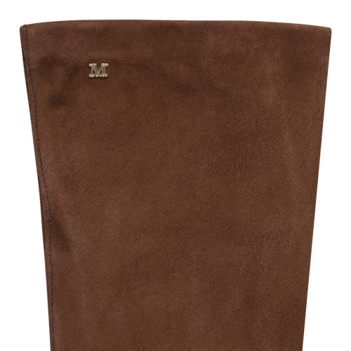 Light Brown Long Suede Nappa Gloves