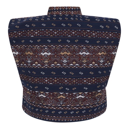 Sleeveless Blue Denim Vest 2