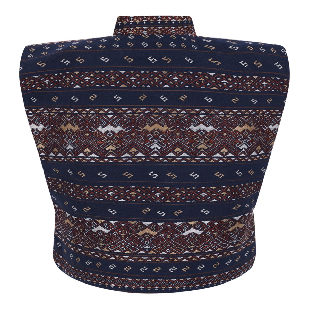 Sleeveless Blue Denim Vest