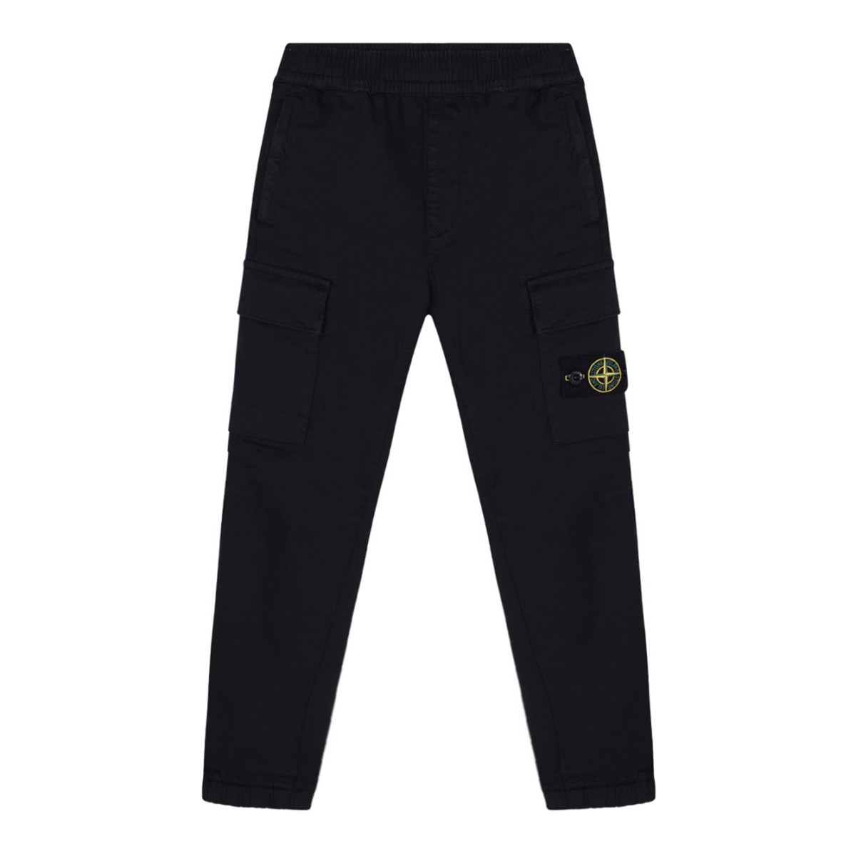 Black Logo Badge Trousers