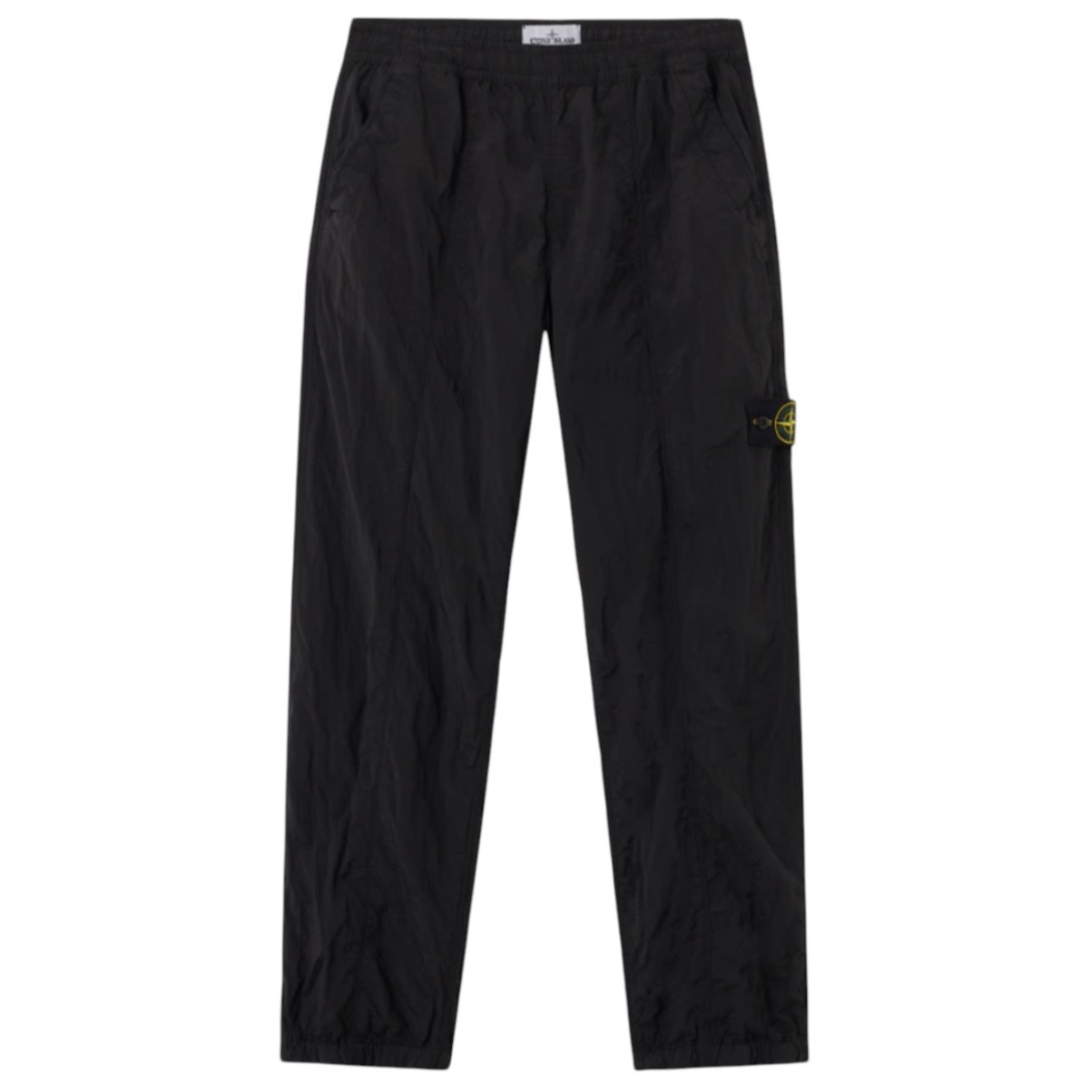 Black Loose Fit Jogger Trousers With Pockets And Mesh Lining