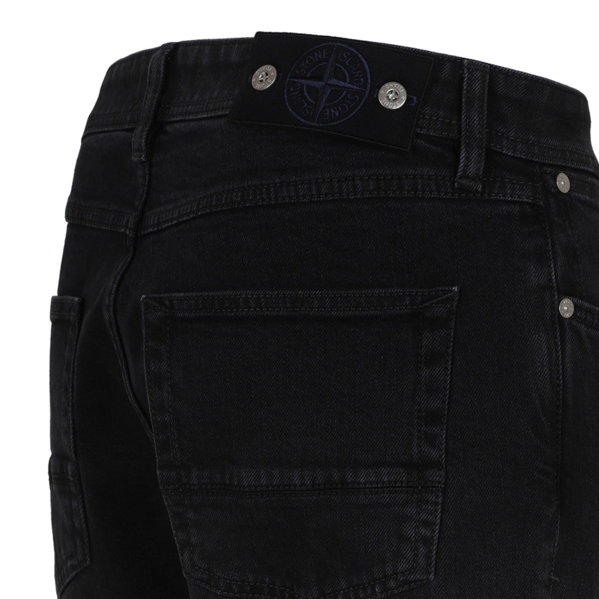 Black Pocket Jeans