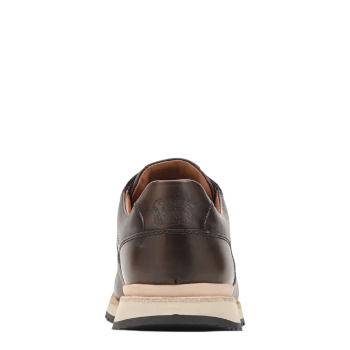Tokyo Lace-Up Sneaker In Mocca Calfskin
