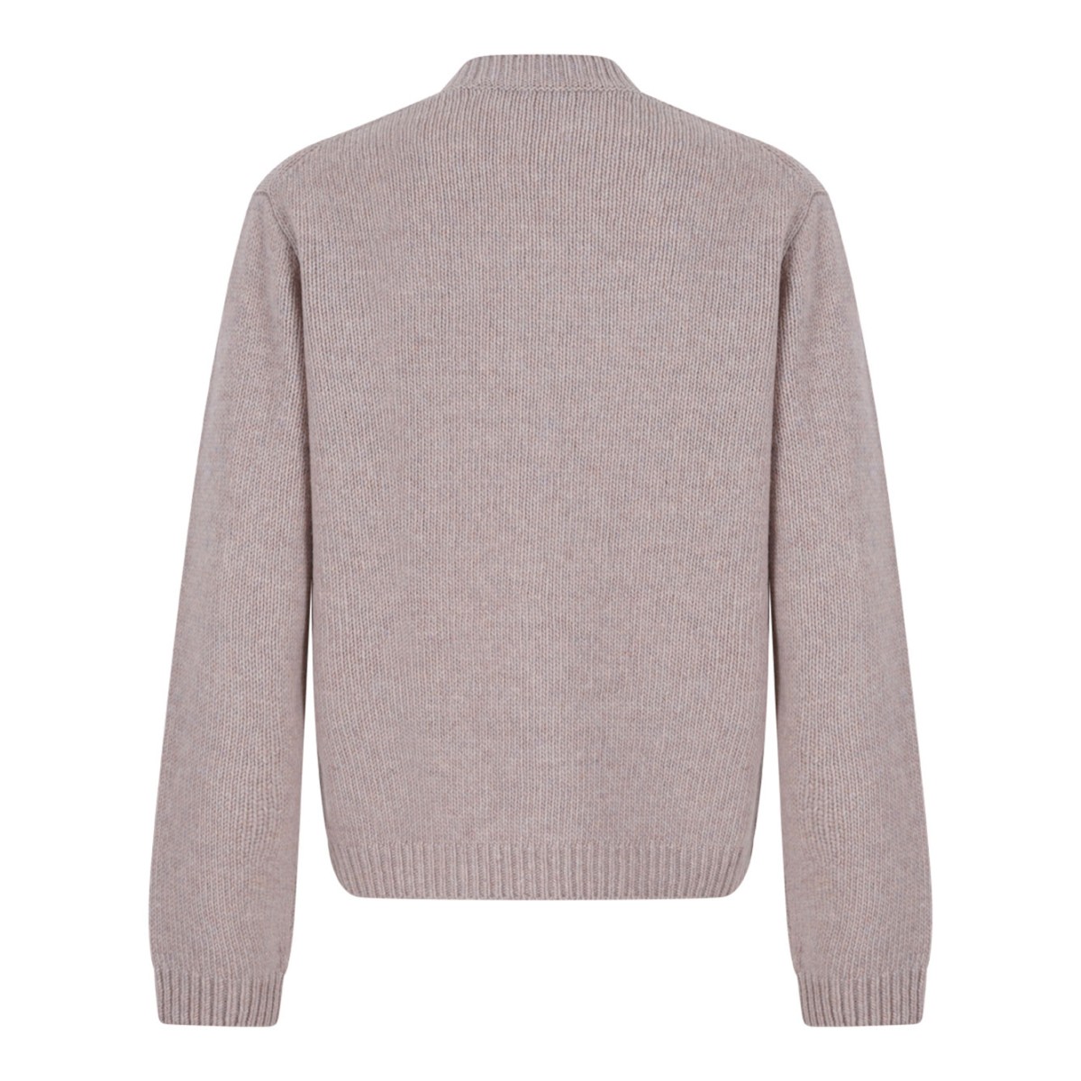 Long-Sleeved Superfine Merino Wool Sweater