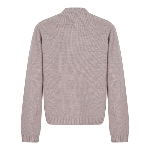 Long-Sleeved Superfine Merino Wool Sweater