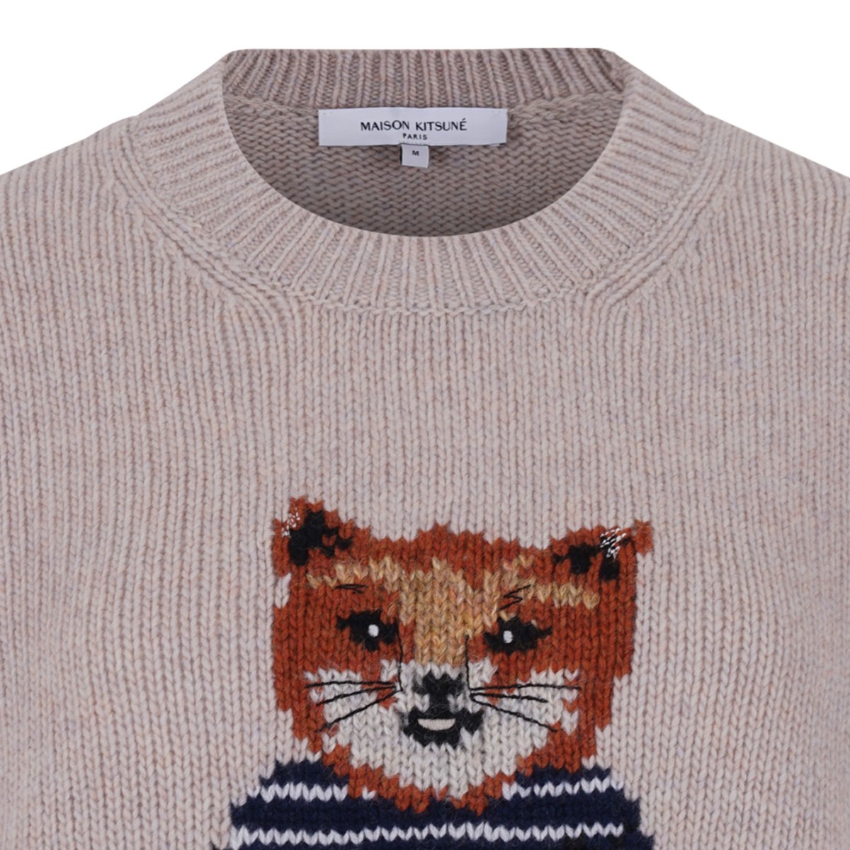 Long-Sleeved Superfine Merino Wool Sweater