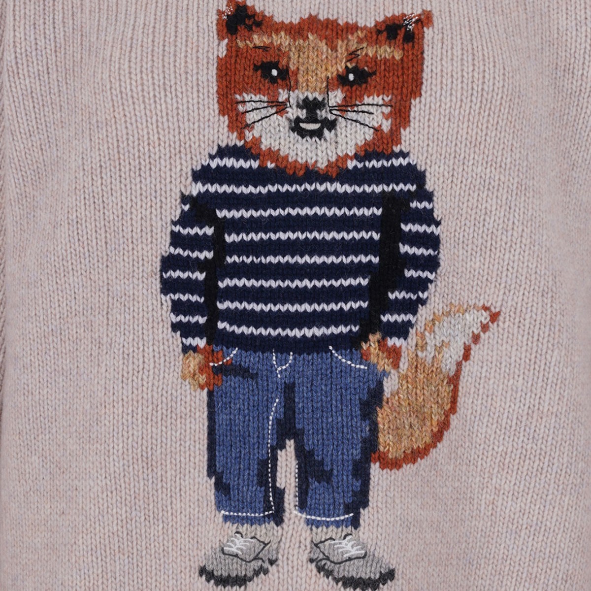 Long-Sleeved Superfine Merino Wool Sweater