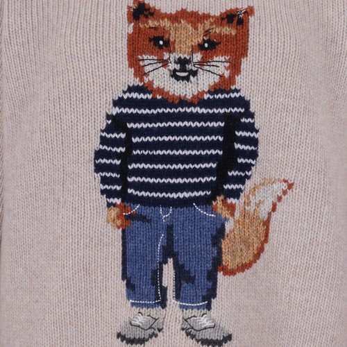 Long-Sleeved Superfine Merino Wool Sweater