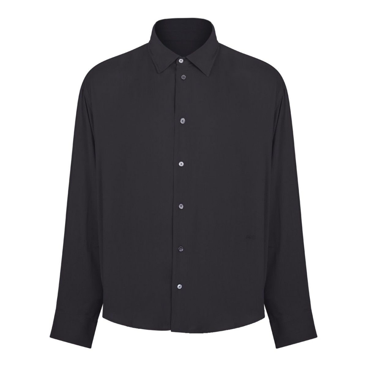 Anthracite Embroidered Logo Shirt
