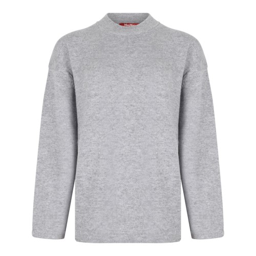 Light Grey Wool Blend Sweater