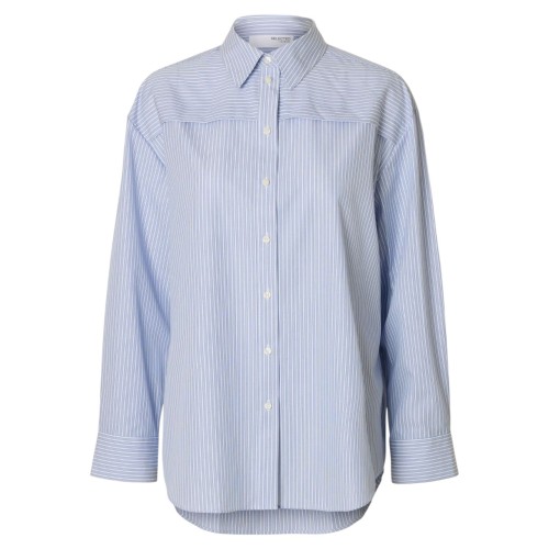 Cashmere Blue Long Sleeved Shirt