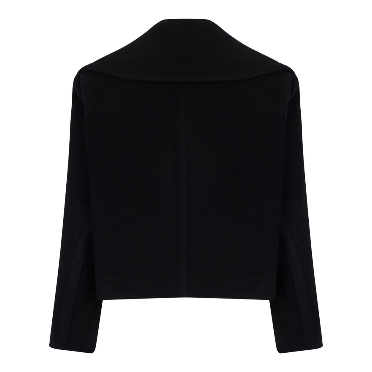 Black Double-Breasted Jacket