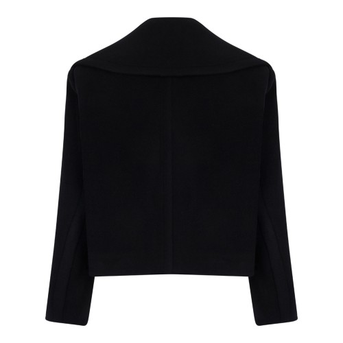 Black Double-Breasted Jacket