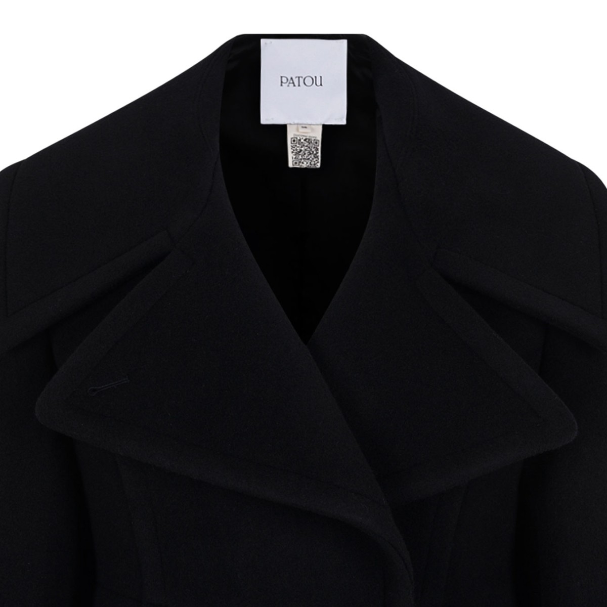 Black Double-Breasted Jacket