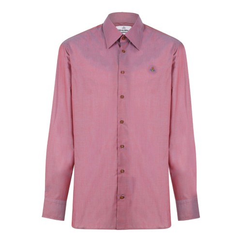 Pink Orb-Embellished Long-Sleeved Shirt