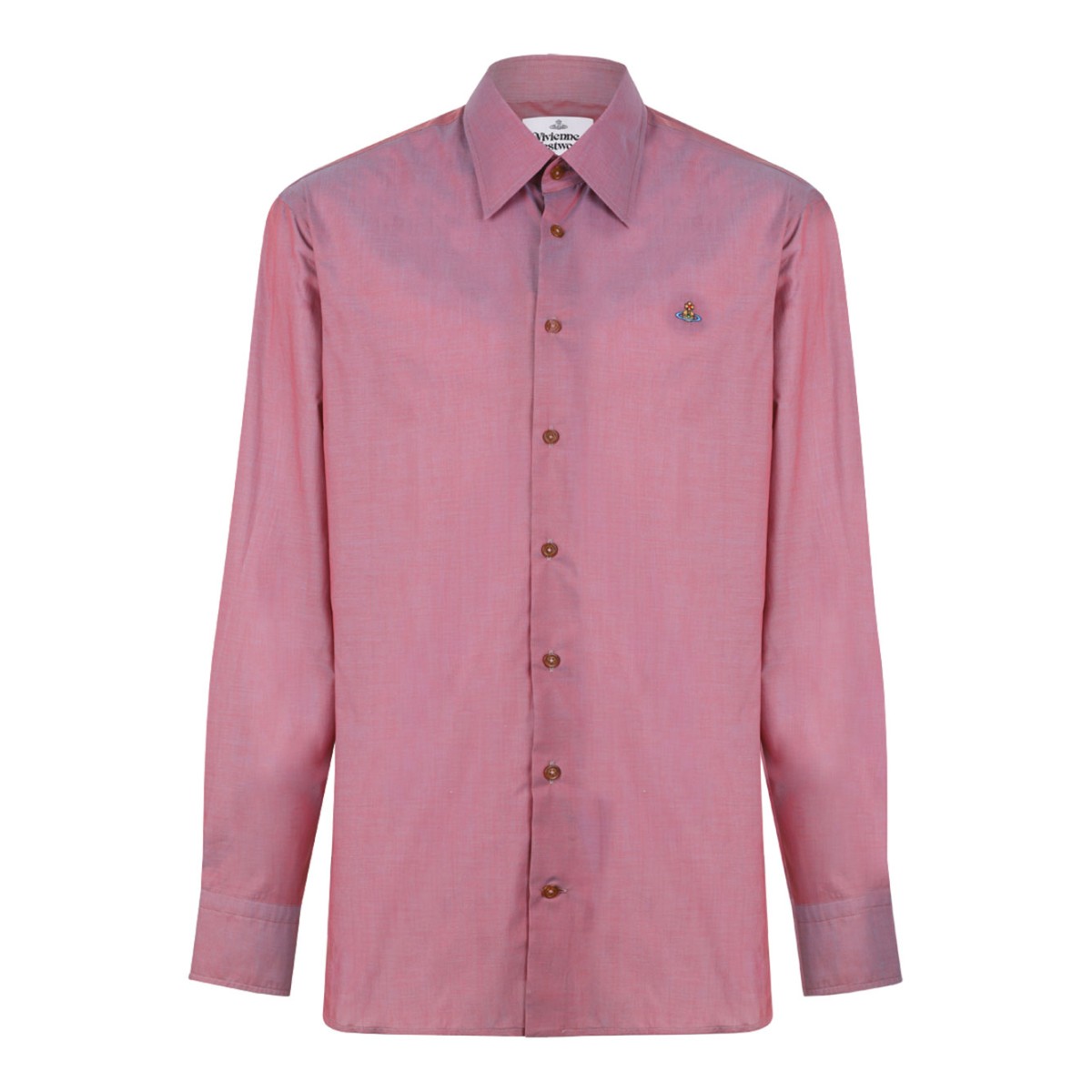 Pink Orb-Embellished Long-Sleeved Shirt