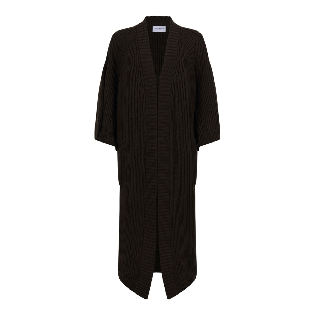 Moss Green Long Dressing Gown Cardigan