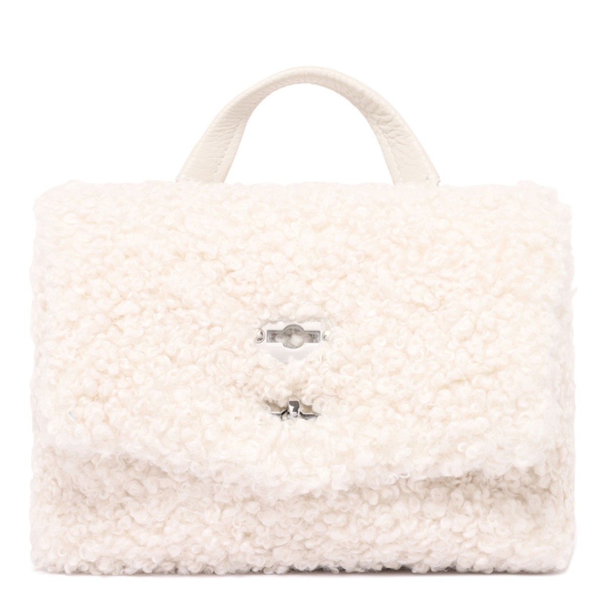 White Merinos Teddy Baby Postina Bag