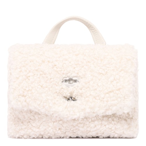 White Merinos Teddy Baby Postina Bag