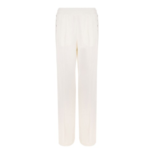 Ivory White Dorotea Star Track Pants