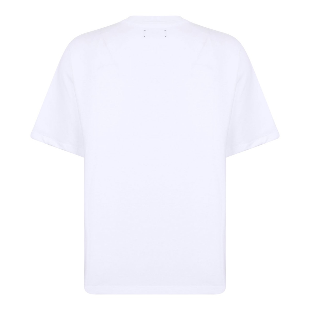 White Script Crew-Neck Short-Sleeve T-Shirt